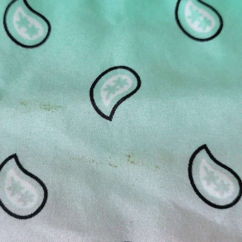 Ombre Rainbow Bandana Scarf Handkerchief Paisley Green Pink